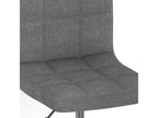 Chaise en tissu gris - dlz1766572679310