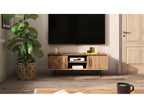 Meuble TV marron 2 portes, 144 x 45 cm