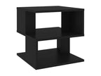 Table d'appoint noire, 40 x 40 x 40 cm