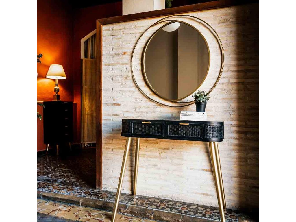 Meuble noir pour la maison, 88 x 42 x 78 cm